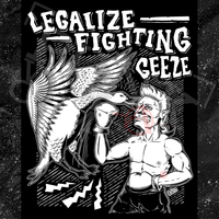 Legalize Fighting Geese- Sticker (3X3)