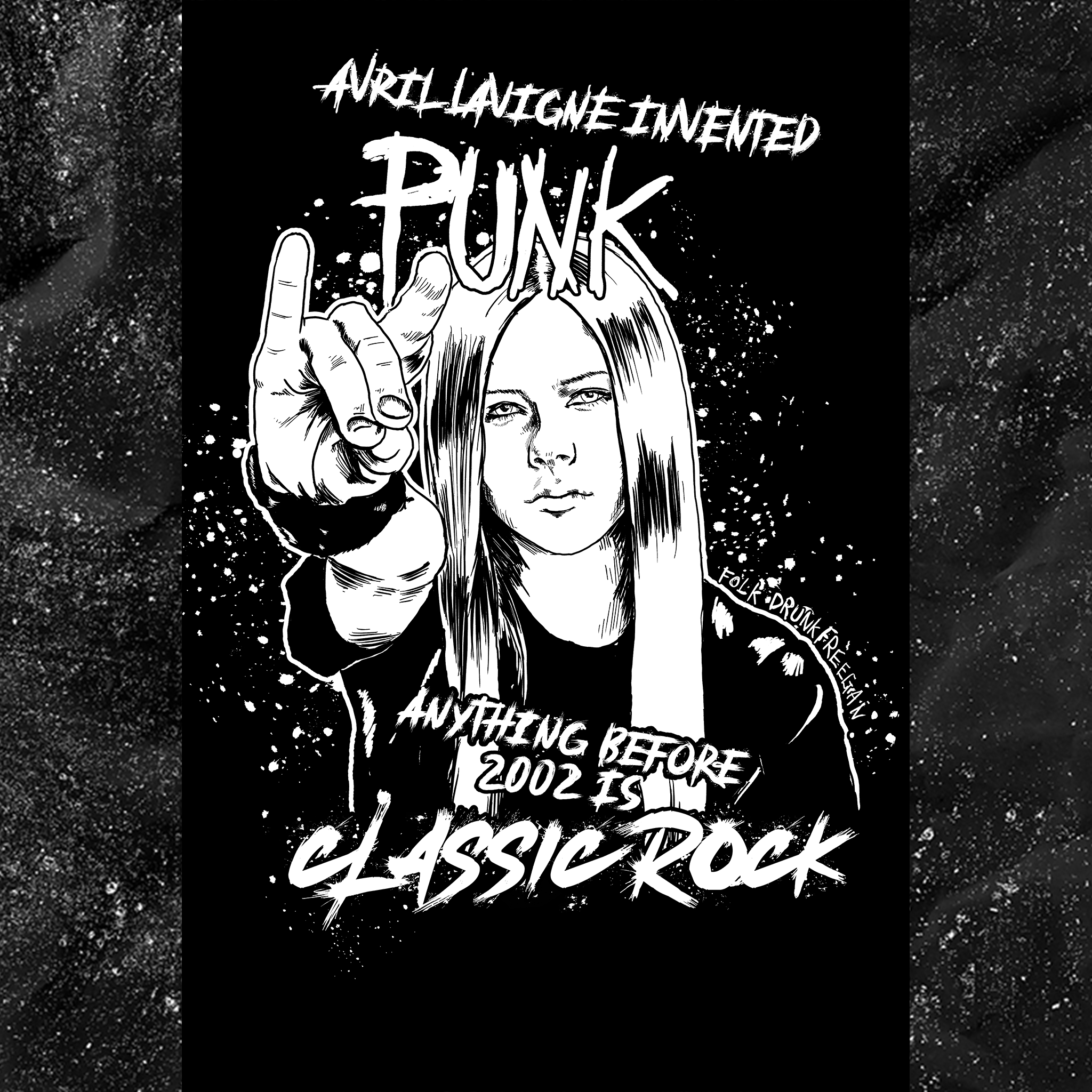 Avril Lavigne Invented Punk Anything Before 2002 Is Classic Rock - Folk Drunk Freegan