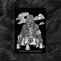 Punk With A Camera - DIY Camera Zombie - Backpatch