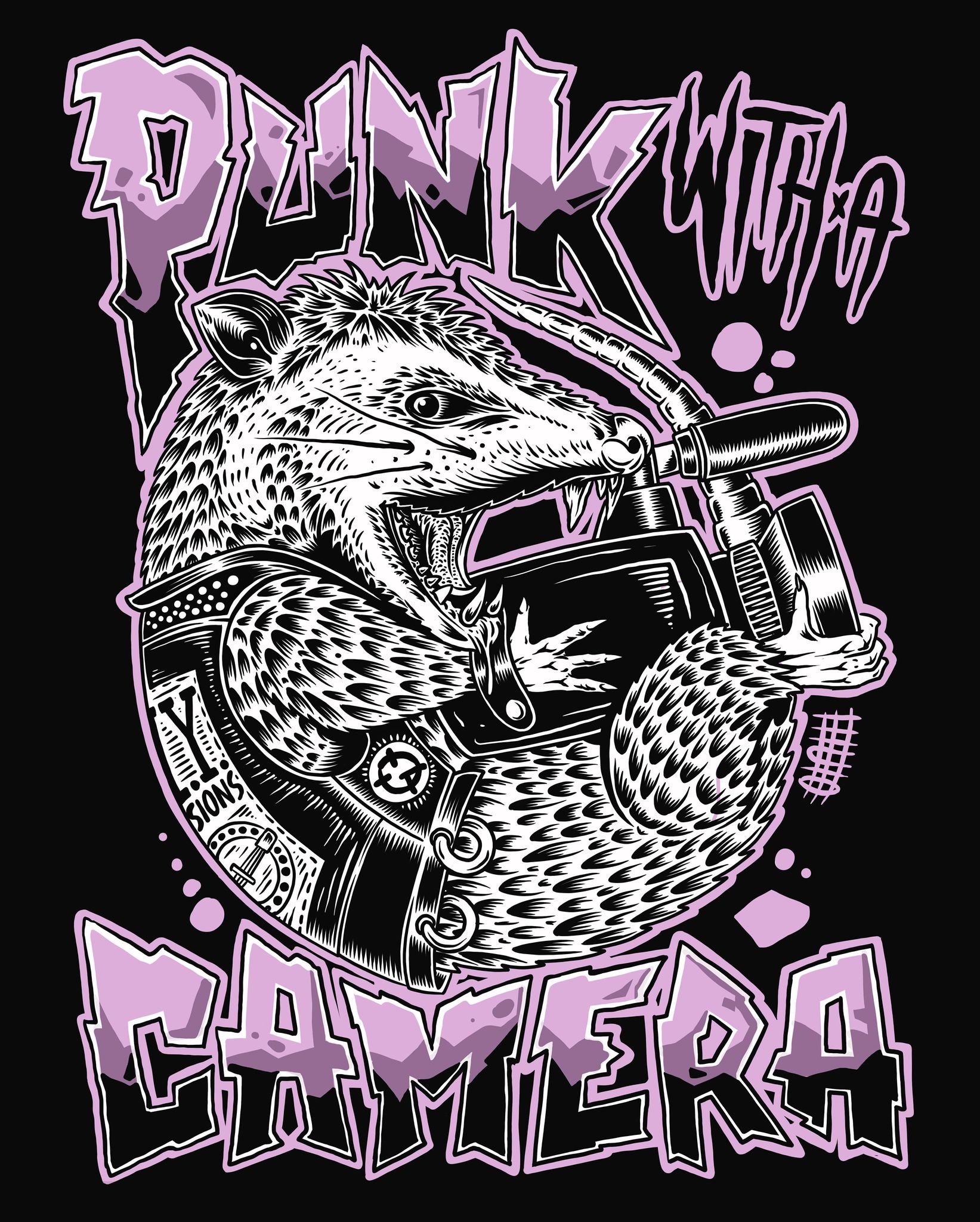 PWAC - Possum - Sticker (3x3)