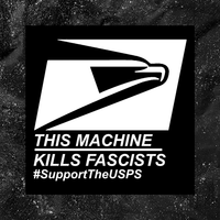 This Machine Kills Fascists USPS - Backpatch