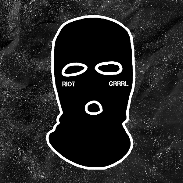 Riot Grrl - Embroidered Ski Mask