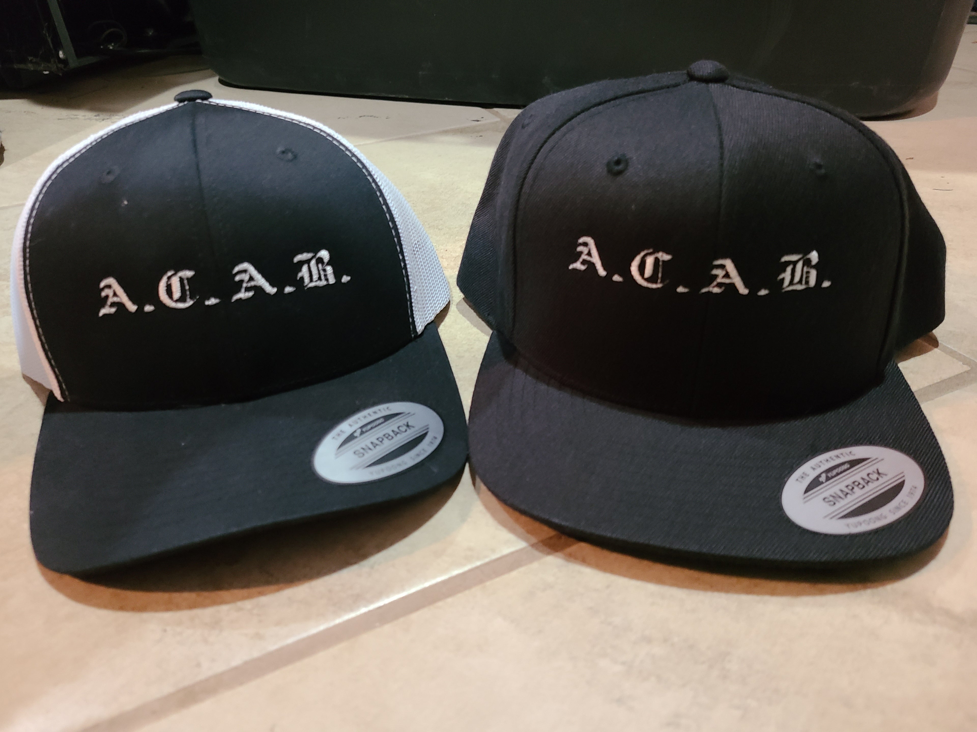 ACAB Embroidered Hat