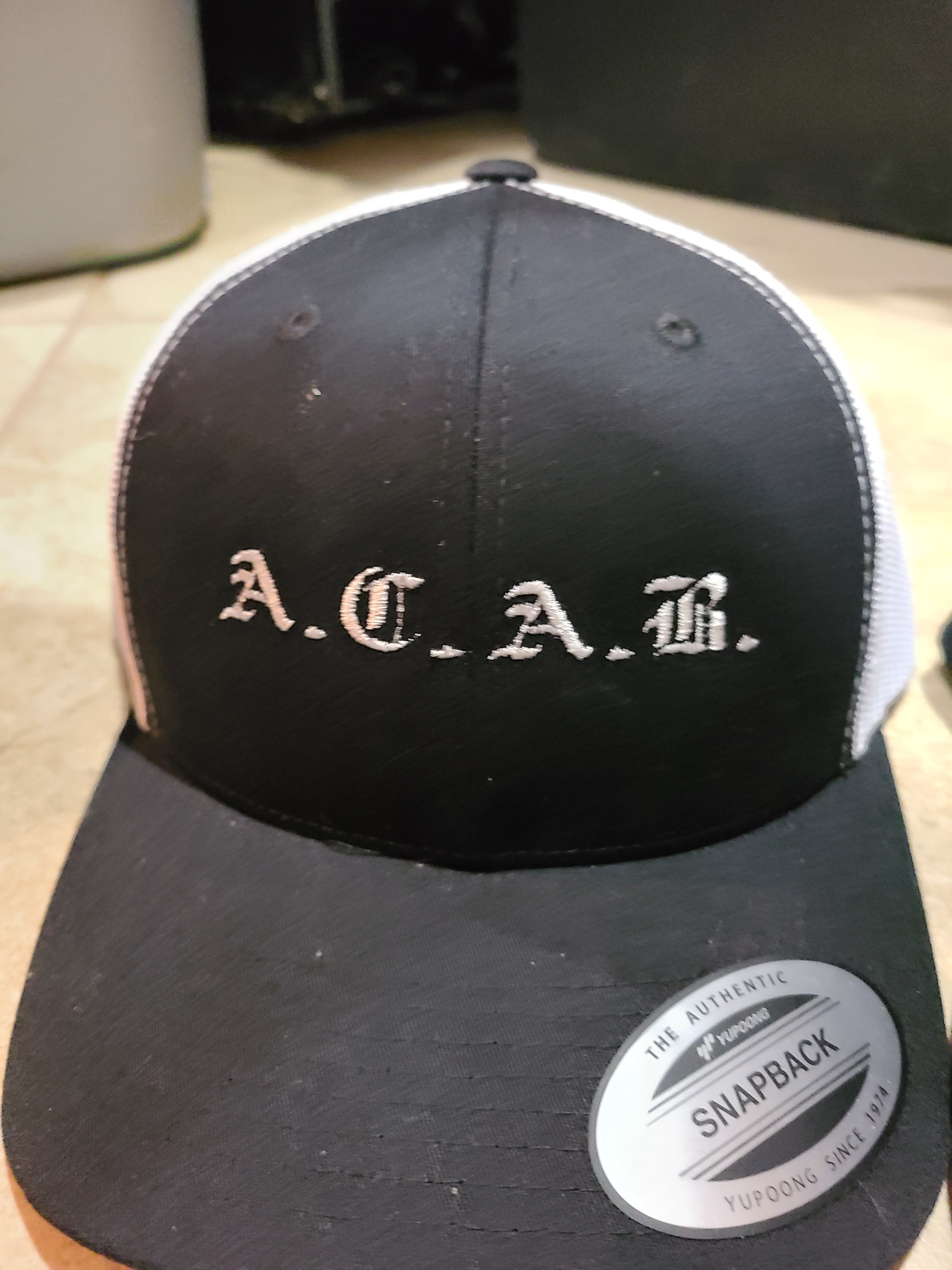 ACAB Embroidered Hat
