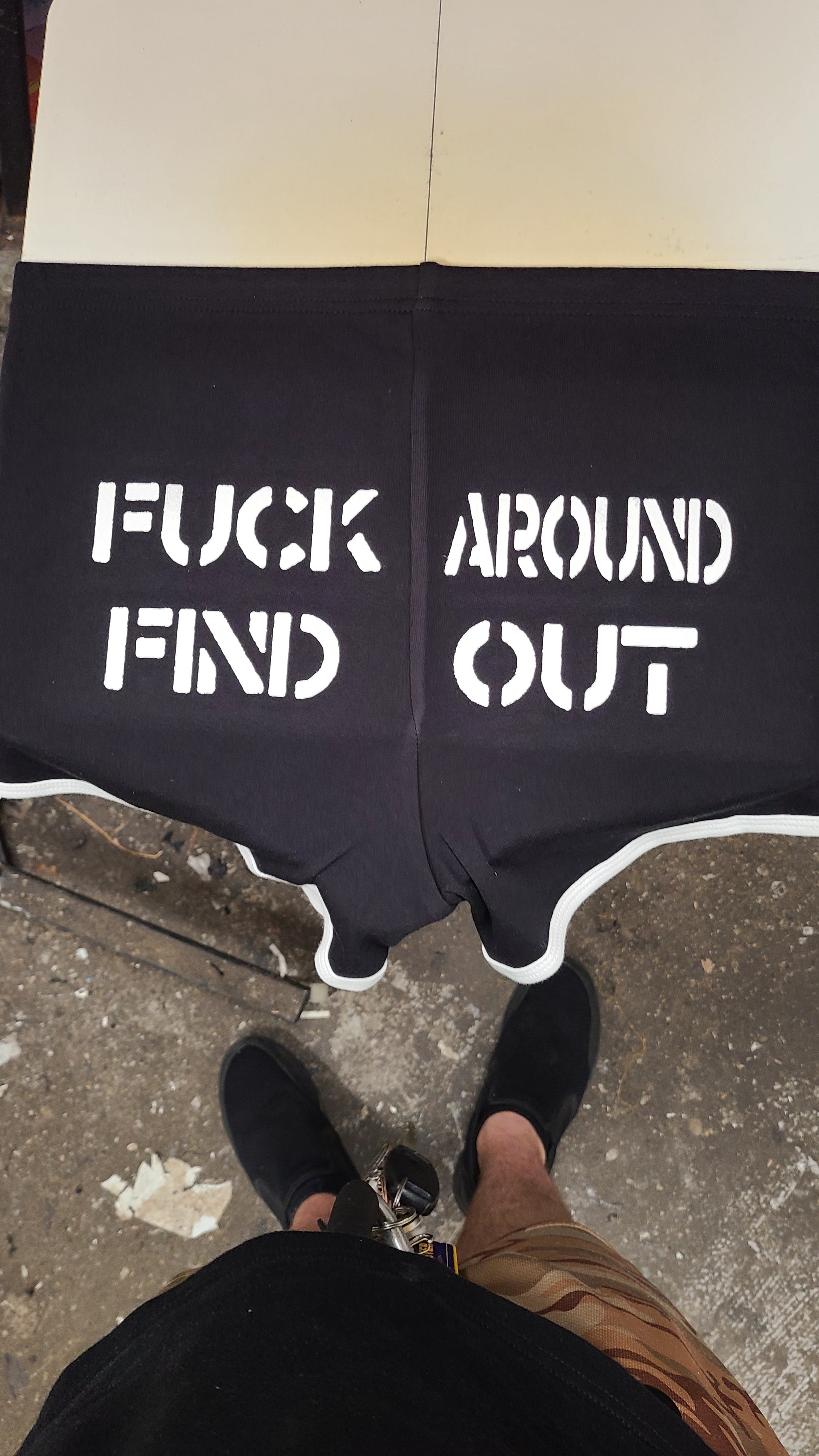 Fuck Around & Find Out - Booty Shorts
