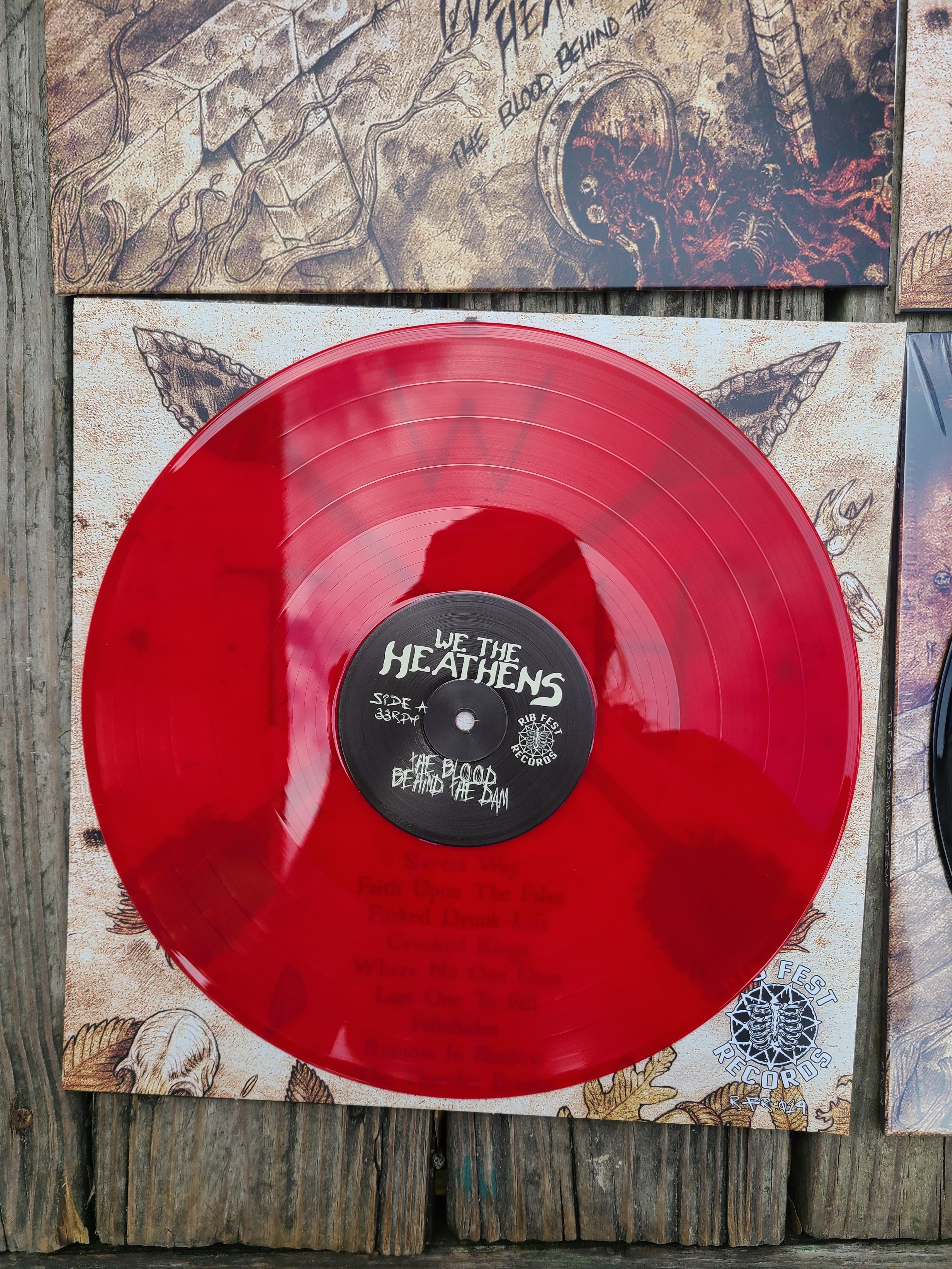 We The Heathens - Blood Behind The Dam - Double Vinyl Physical Media