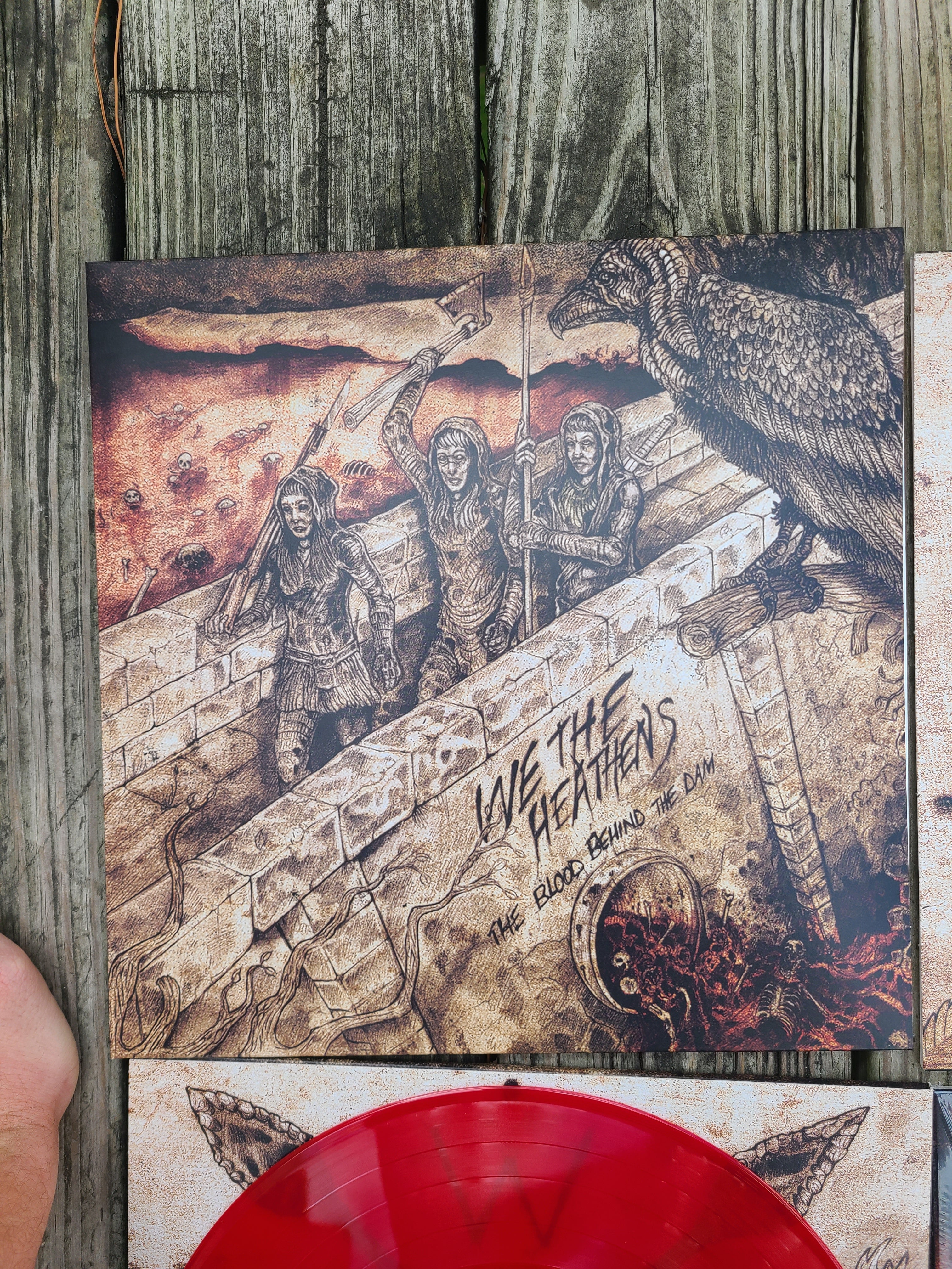 We The Heathens - Blood Behind The Dam - Double Vinyl Physical Media