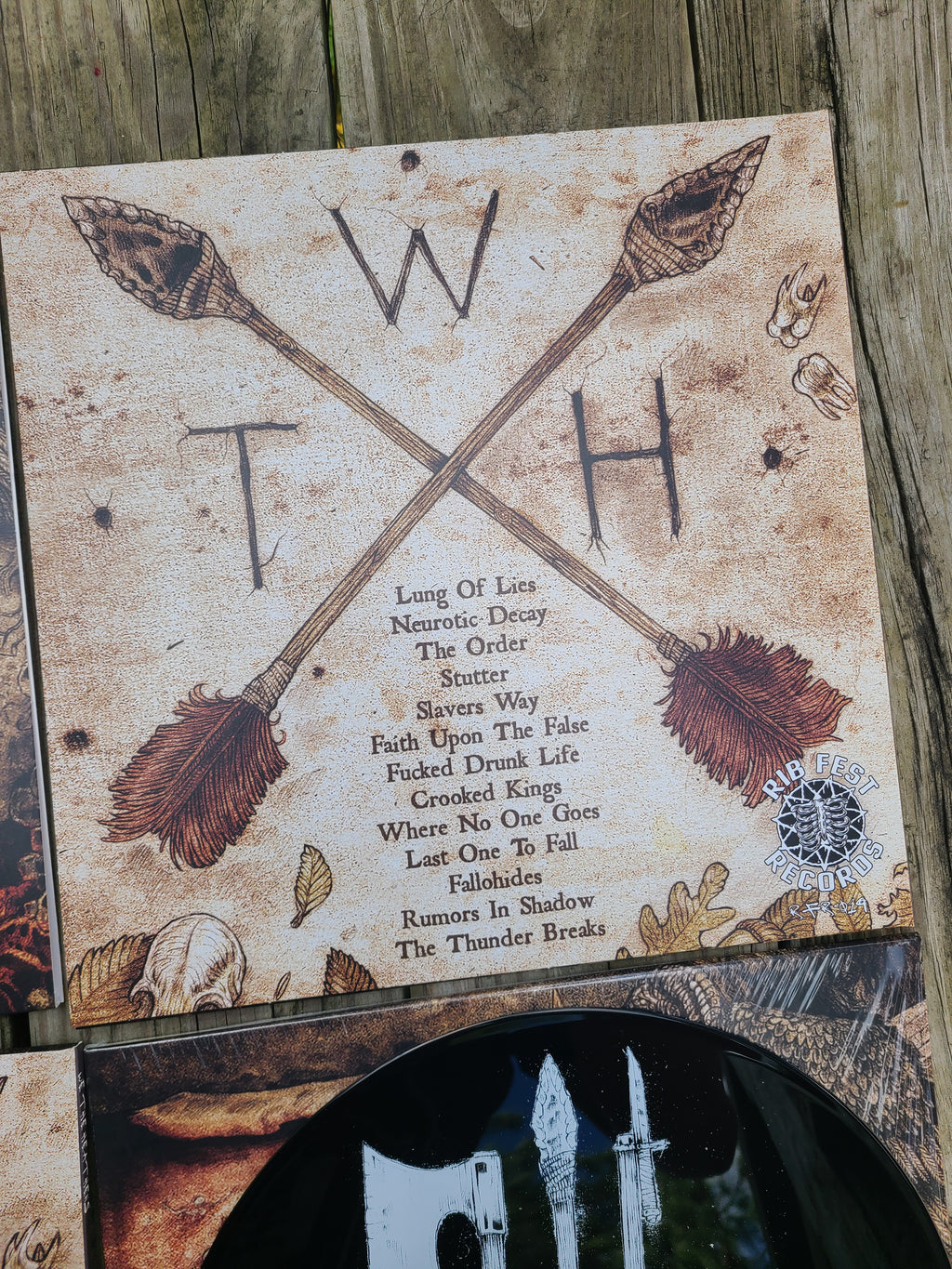 We The Heathens - Blood Behind The Dam - Double Vinyl Physical Media