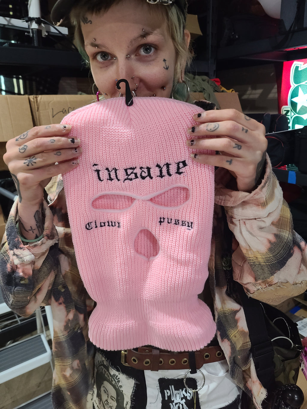 Insane Clown Pussy - Embroidered Ski Mask
