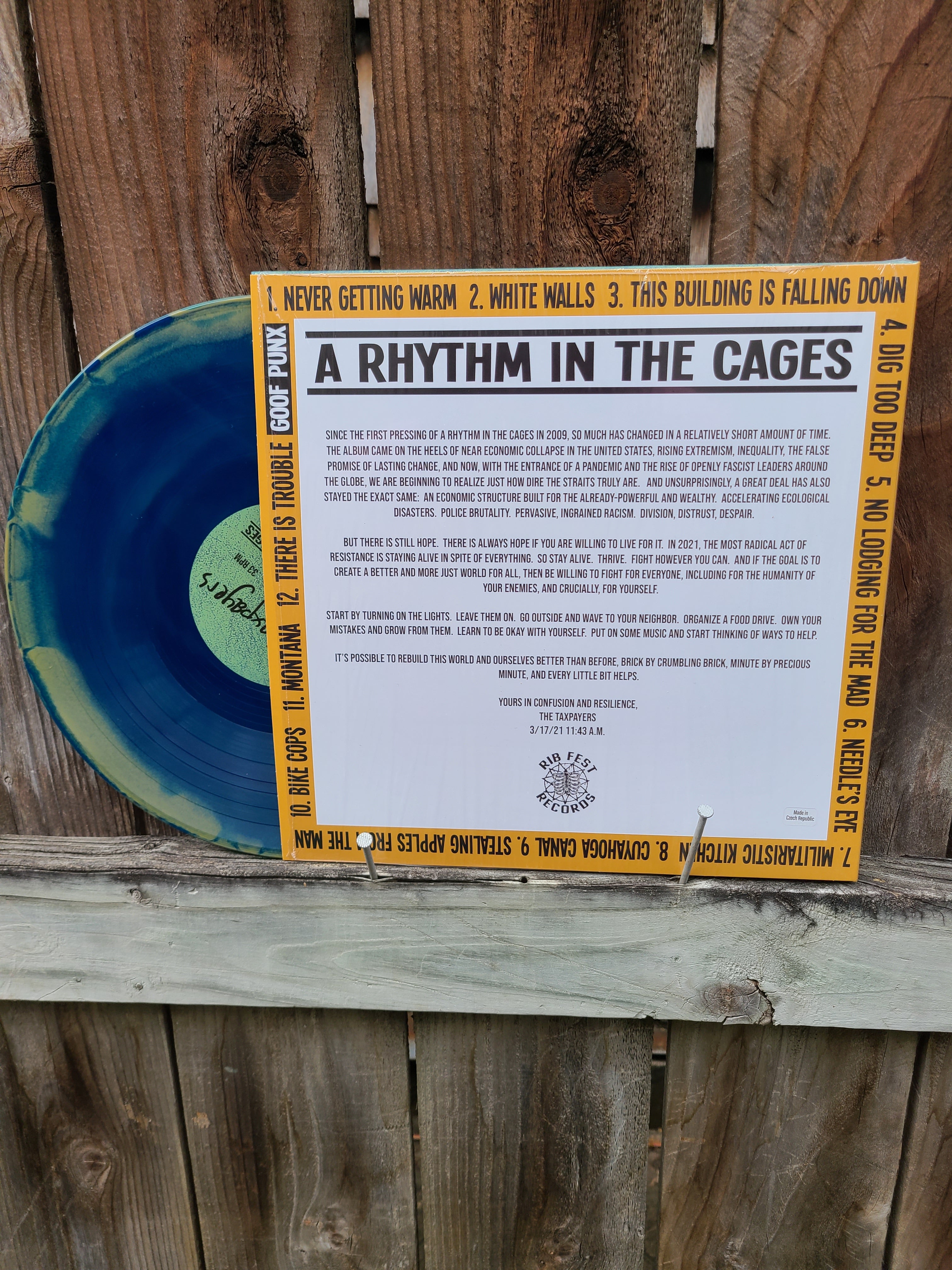 The Taxpayers - A a Rhythm In The Cages - Vinyl Physical Media