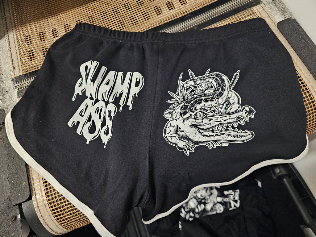 Swamp Ass Gator - Booty Shorts