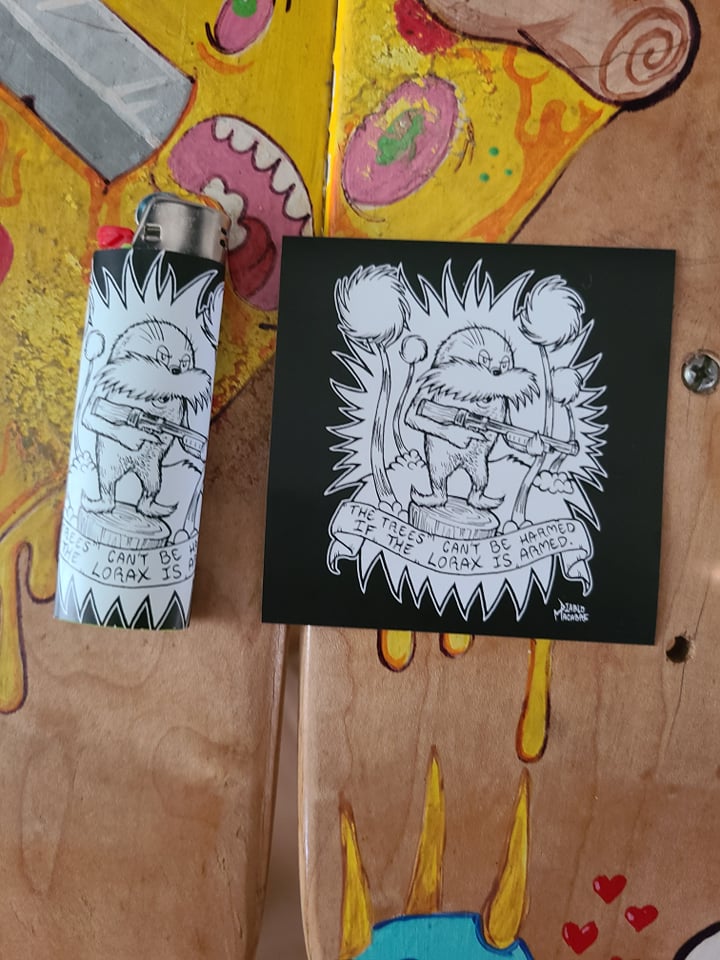 The Trees Can't Be Harmed If The Lorax Is Armed. - Lighter