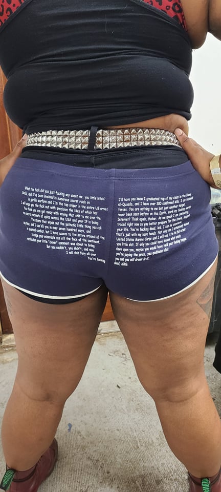 Navy Seal Copypasta - Booty Shorts