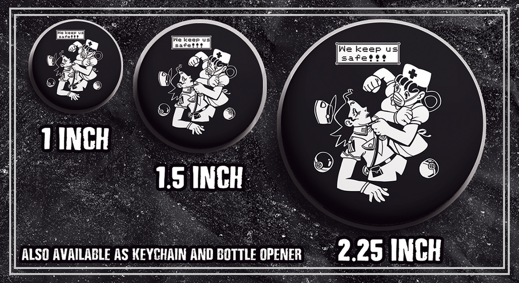 Joy Vs. Jenny ACAB - Buttons (1, 1.25 1.5, & 2.25 Inch)