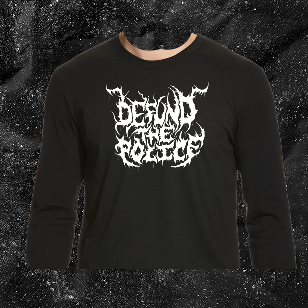 Defund The Police - Metal Font - Era Ov Failure