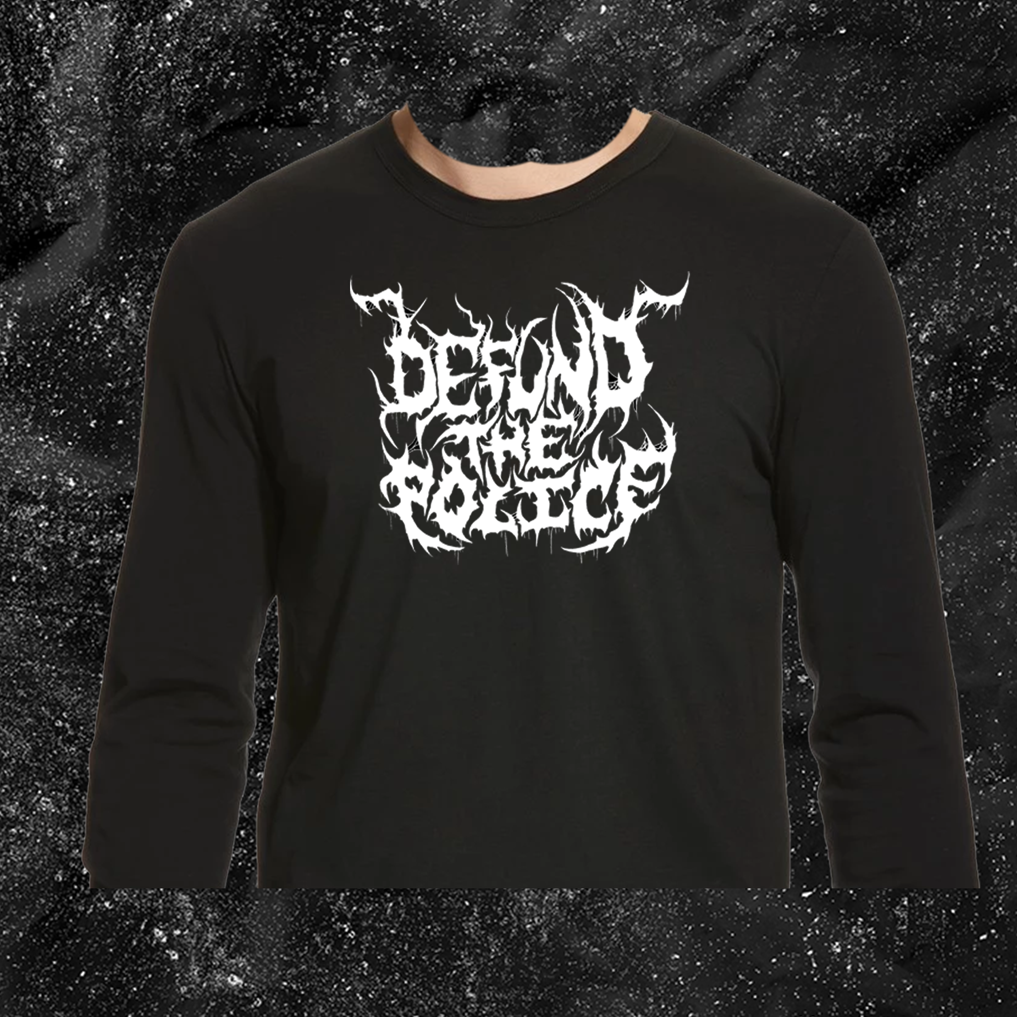 Defund The Police - Metal Font - Era Ov Failure