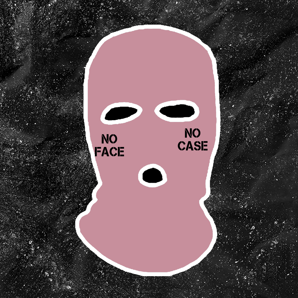 No Face No Case - Embroidered Ski Mask
