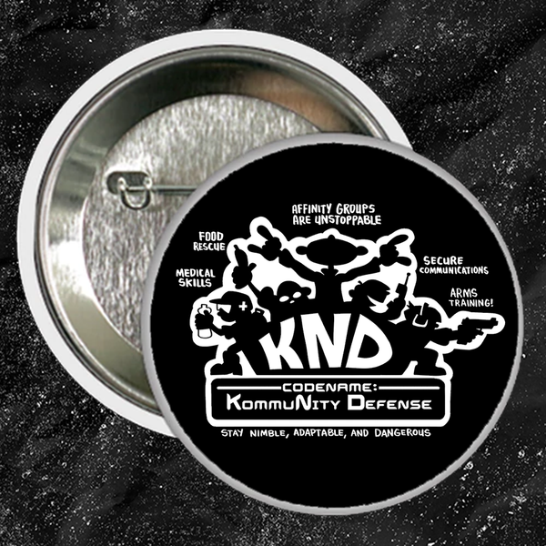 Code Name KommuNity Defense KND - Buttons (1, 1.5, & 2.25 Inch)