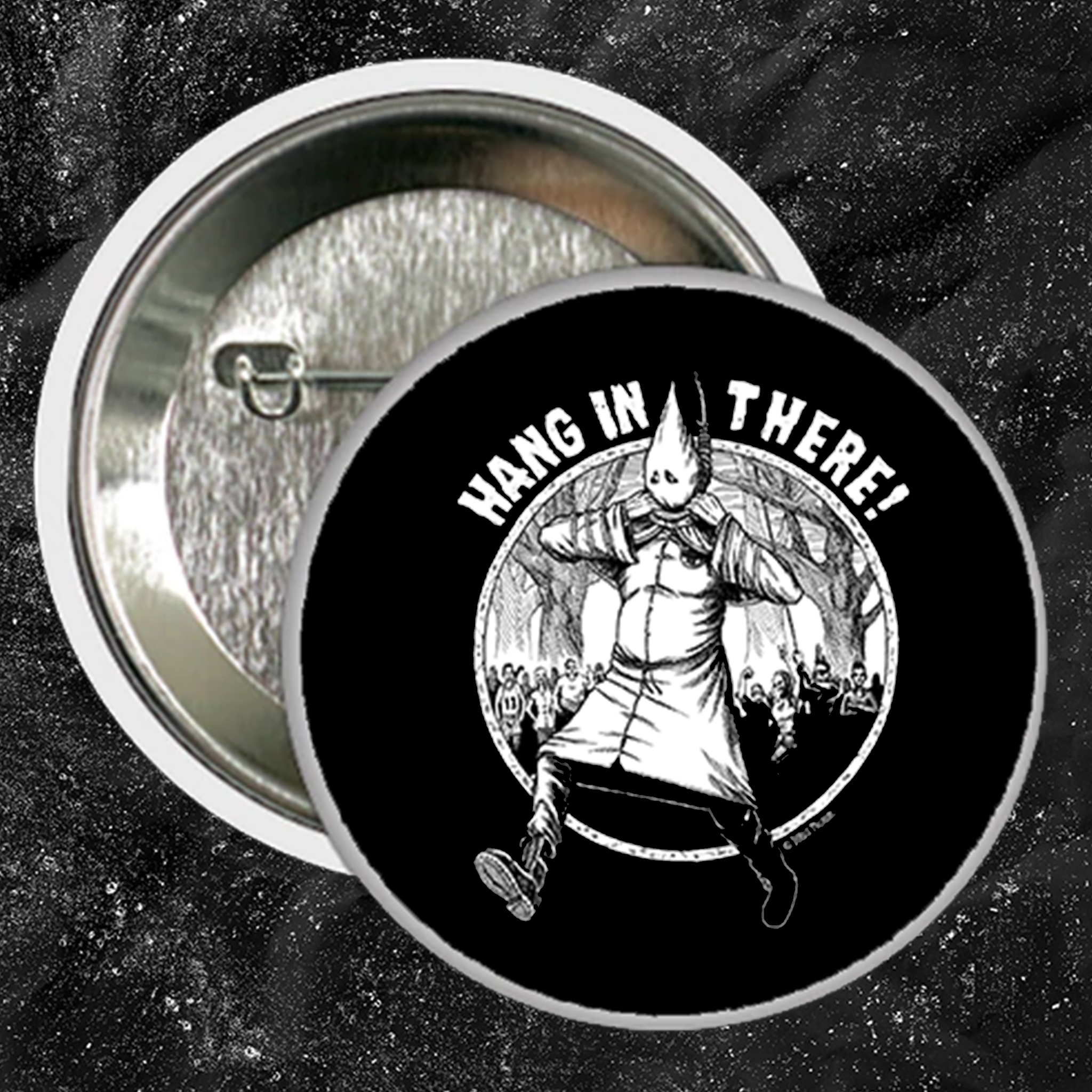 Hang In There - Buttons - Buttons (1, 1.25 1.5, & 2.25 Inch)