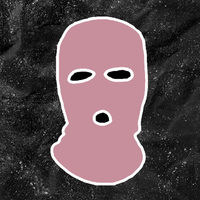 Blank Black & Pink Ski Masks (One Hole & Three Hole)