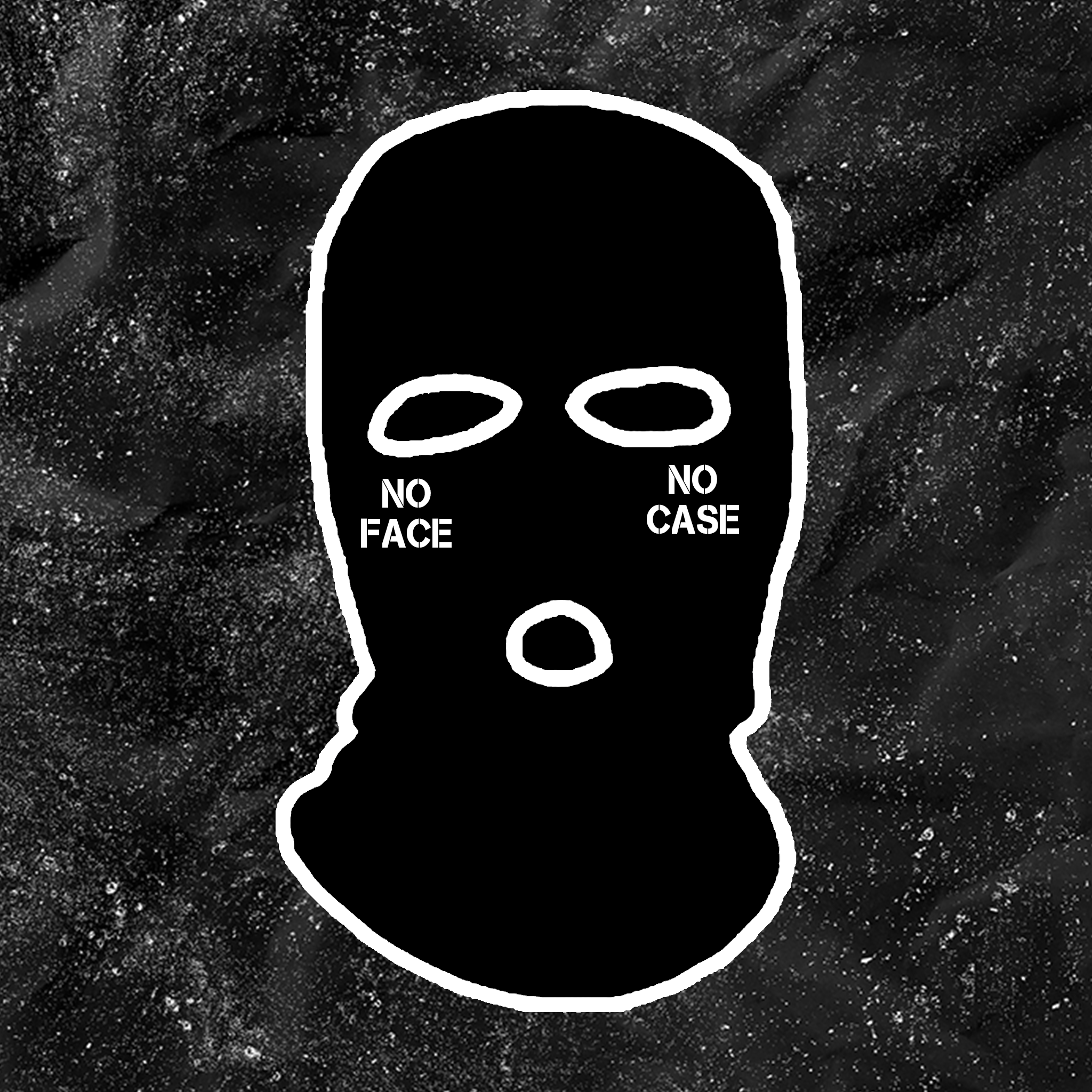 No Face No Case - Embroidered Ski Mask