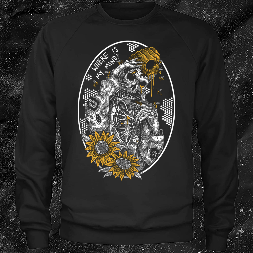 Where Is My Mind W/ Color - Spade.Ink