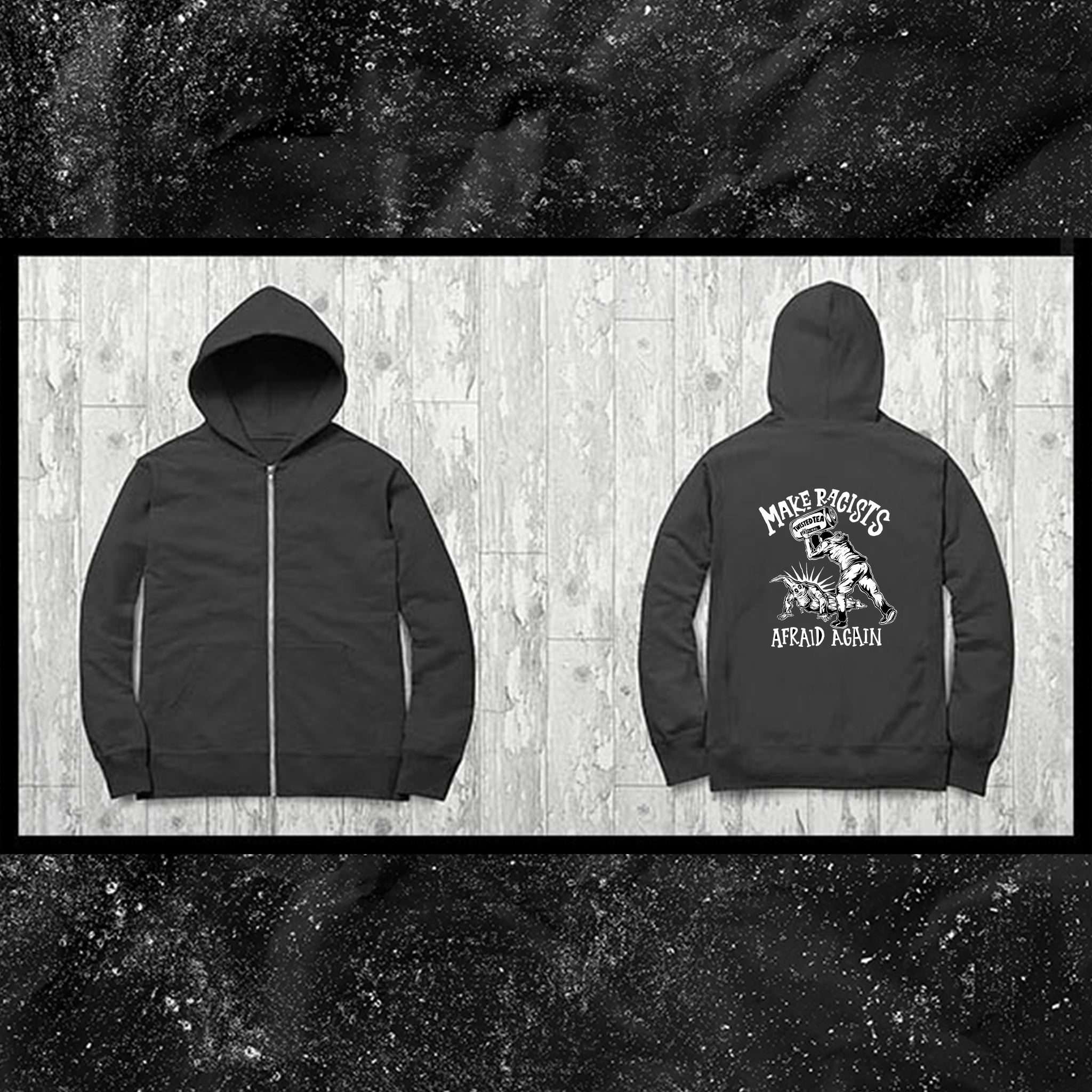 Make Racists Afraid Again - Twisted Tea - Olafh Ace