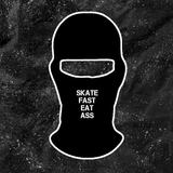 Skate Fast Eat Ass - Embroidered Ski Mask