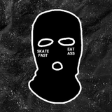Skate Fast Eat Ass - Embroidered Ski Mask