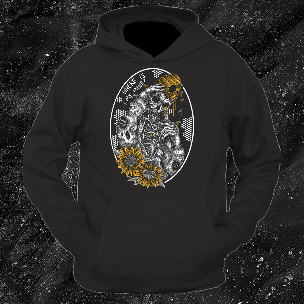 Where Is My Mind W/ Color - Spade.Ink