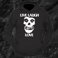 Live Laugh Love // Misfits Crimson Skull