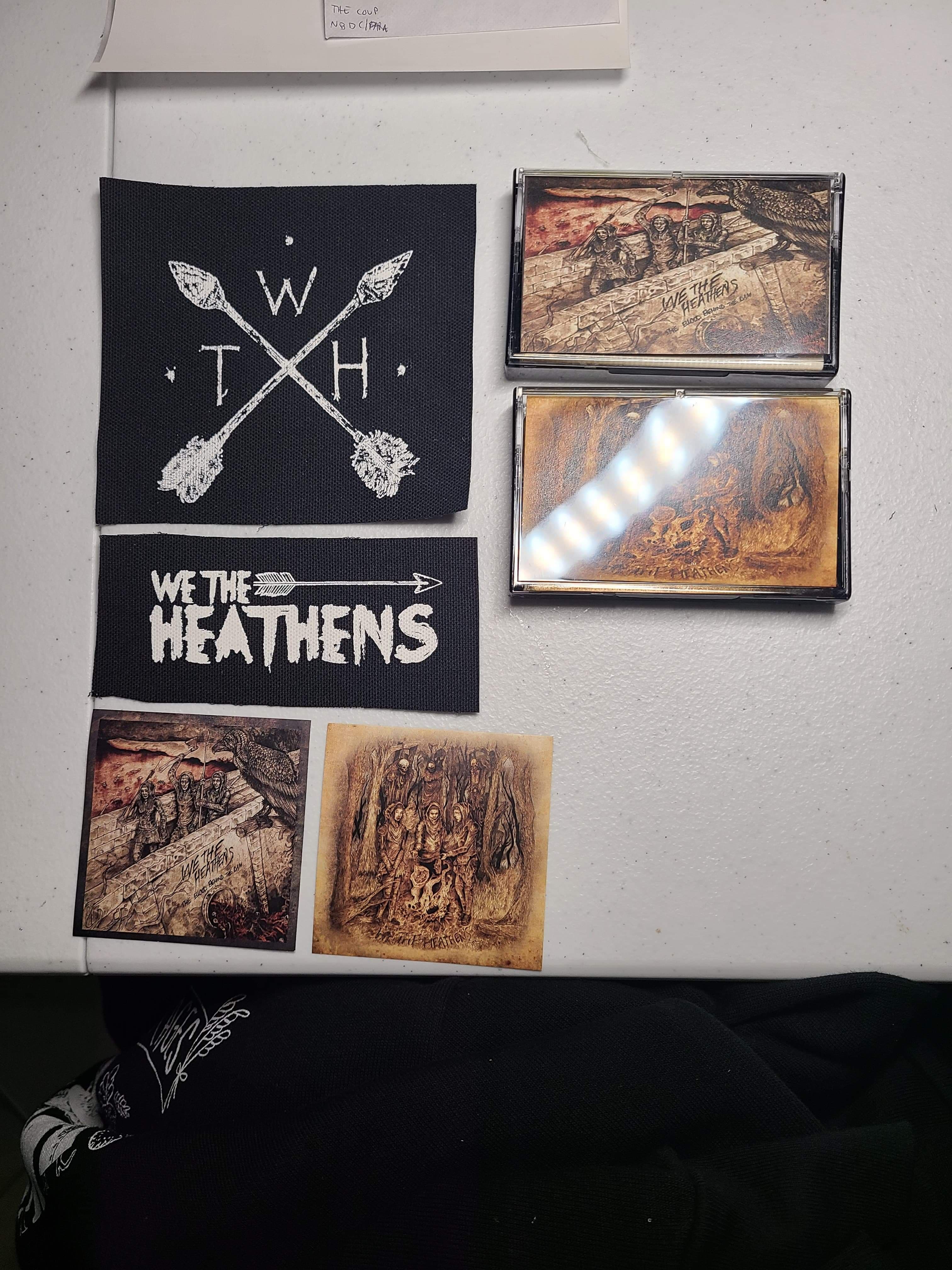 We The Heathens - The Blood Behind The Dam - Cassette Physical Media