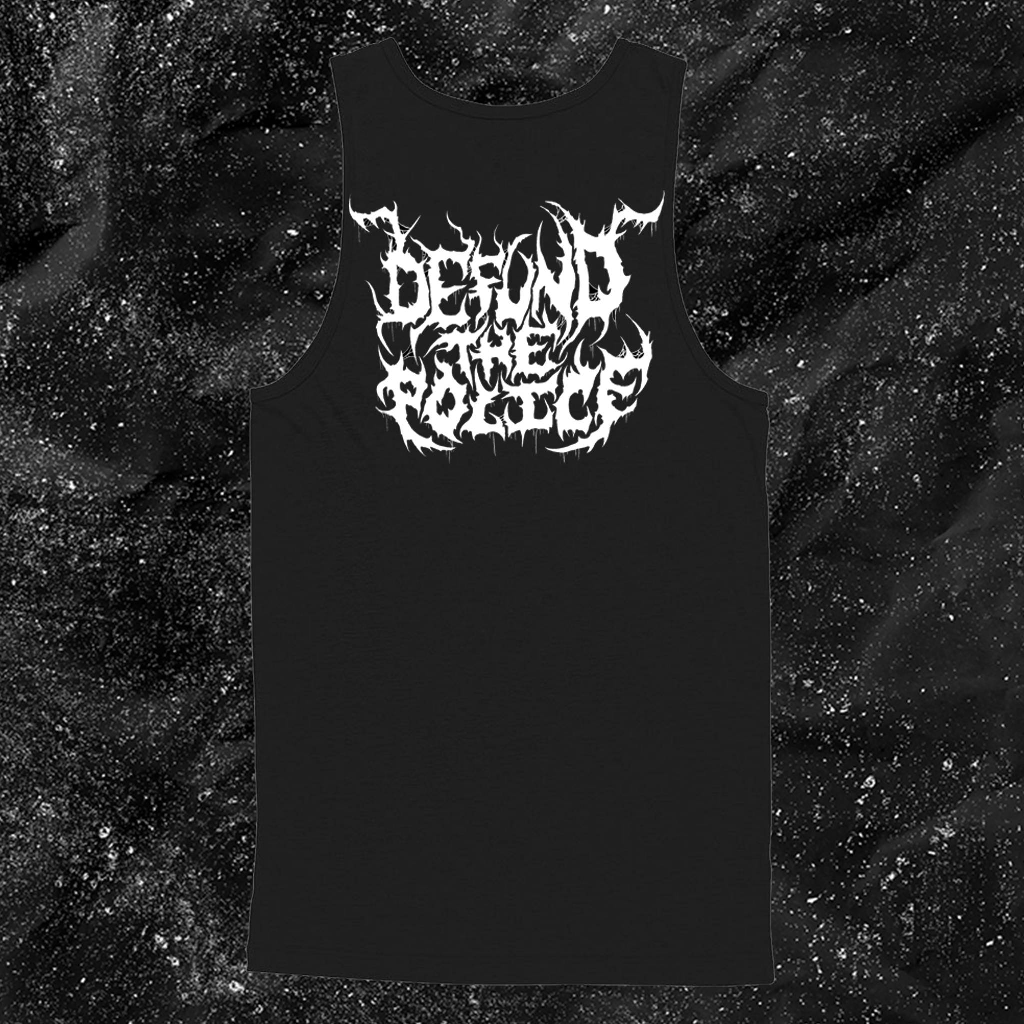 Defund The Police - Metal Font - Era Ov Failure