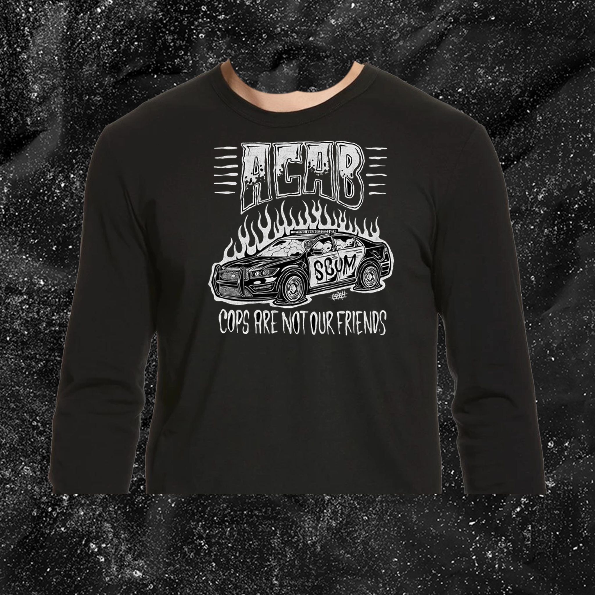 Cops Are Not Our Friends - Olafh Ace Design