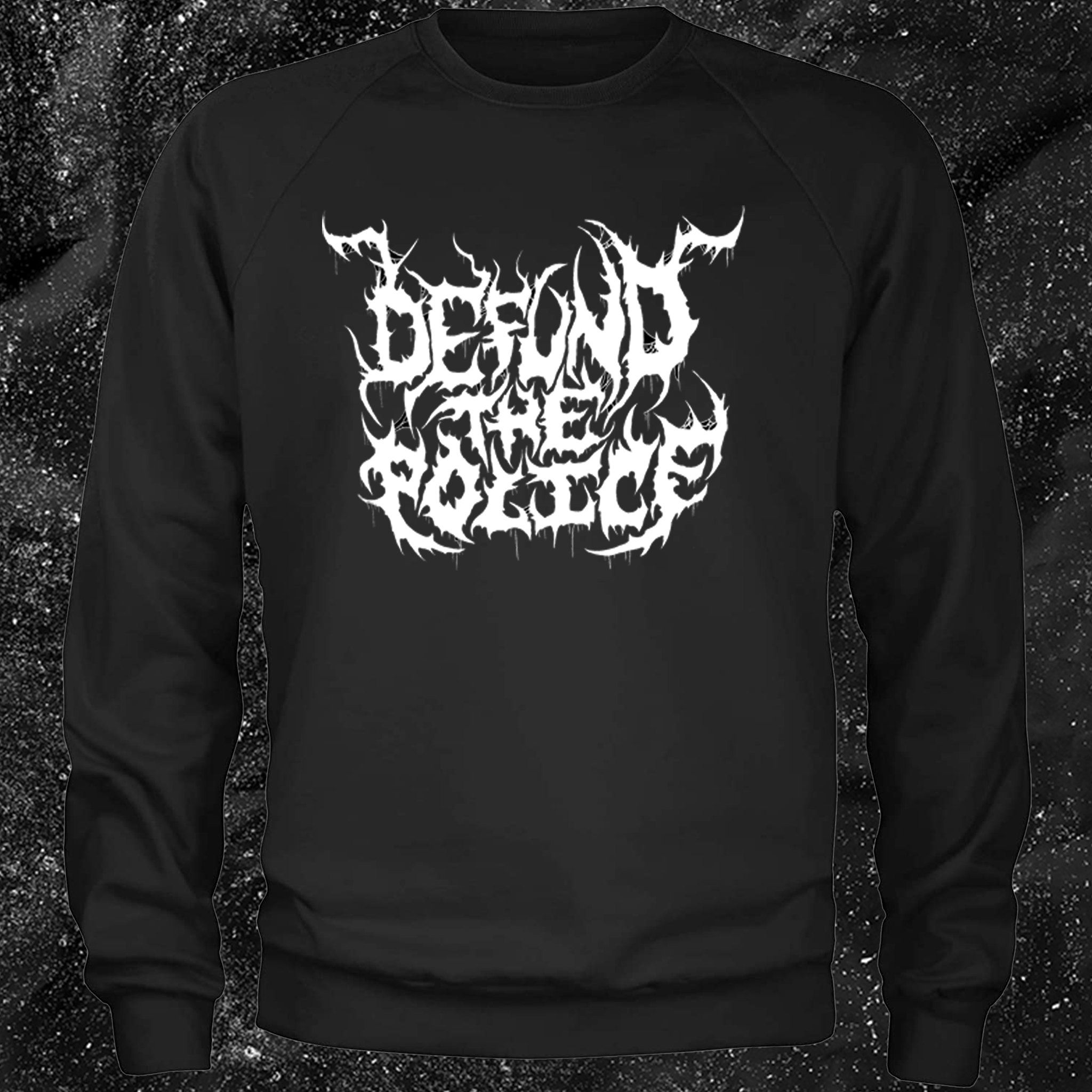 Defund The Police - Metal Font - Era Ov Failure