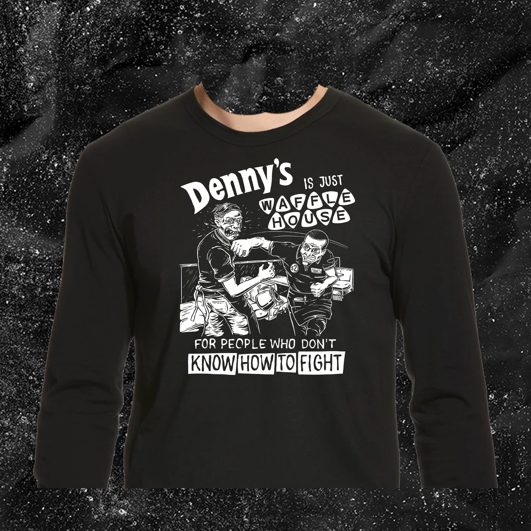 Denny's Is Just Waffle House For People Who Don't Know How To Fight - Olafh Ace