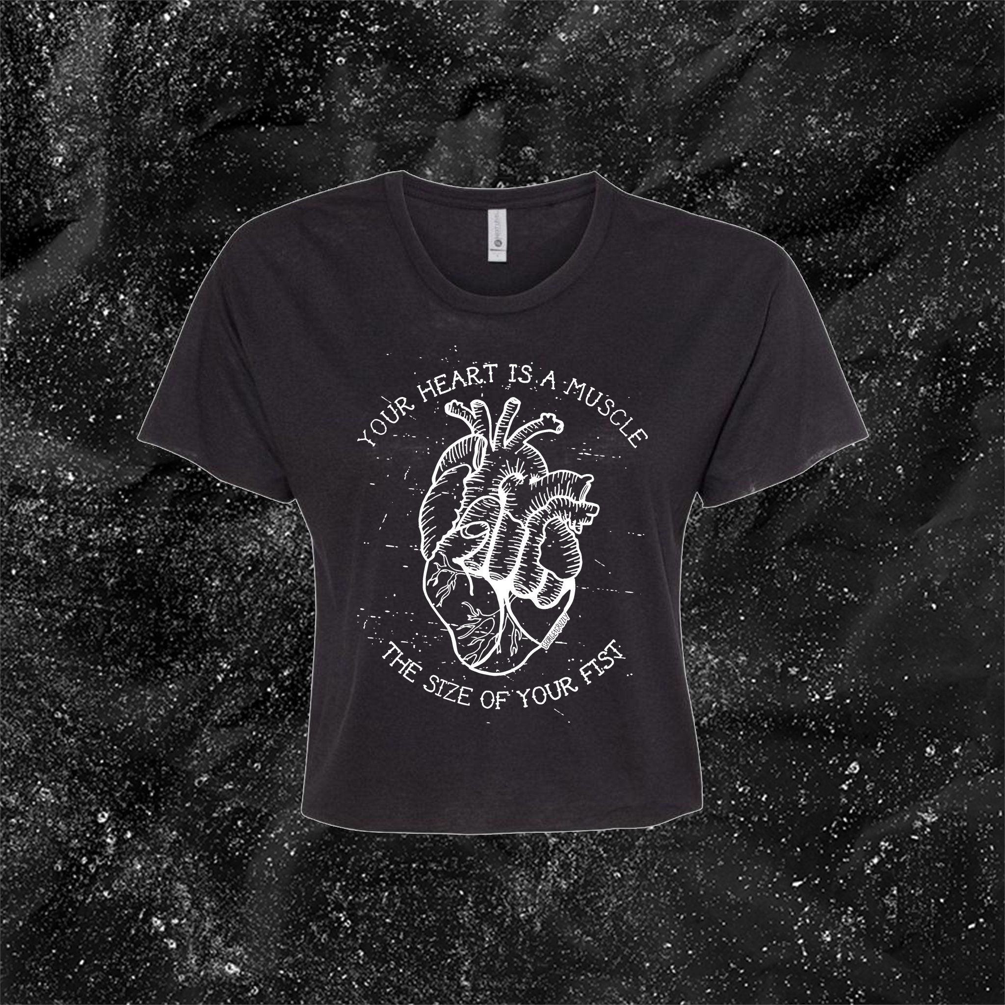 Your Heart Is A Muscle The Size Of Your Fist - George Grizzly