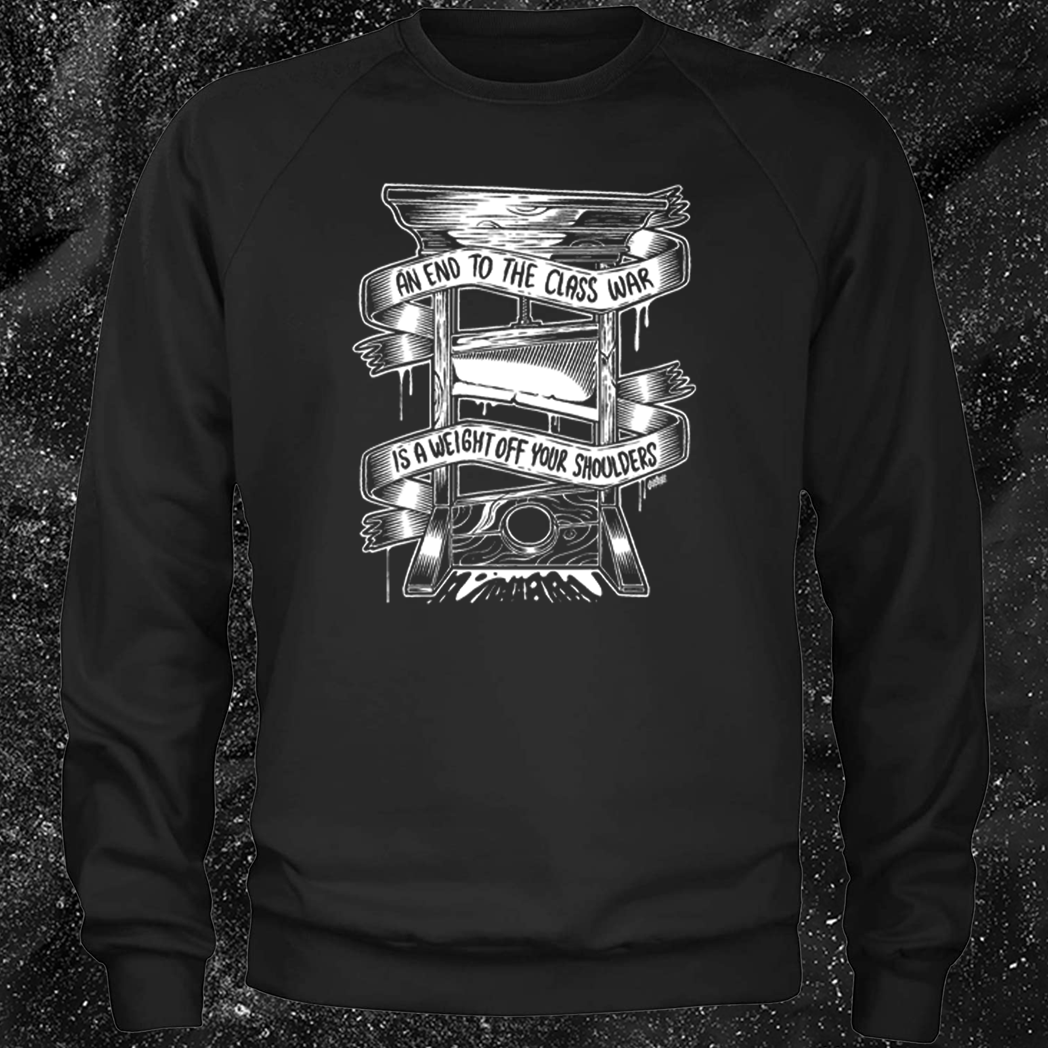 An End To The Class War Is A Weight Off Your Shoulders - Olafh Ace Design