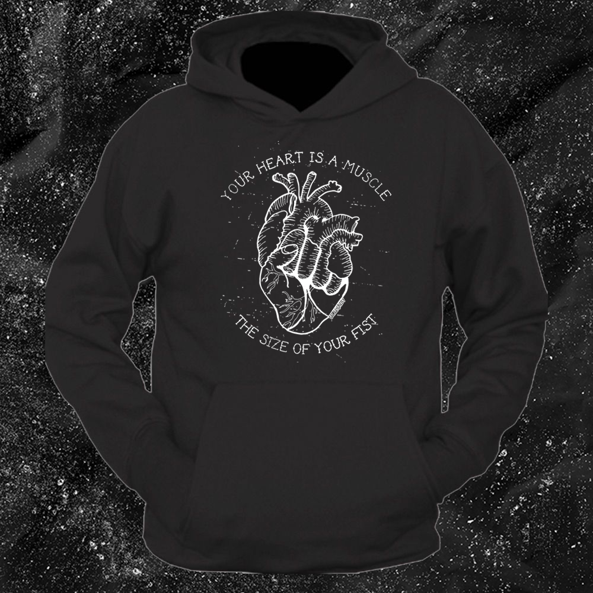 Your Heart Is A Muscle The Size Of Your Fist - George Grizzly