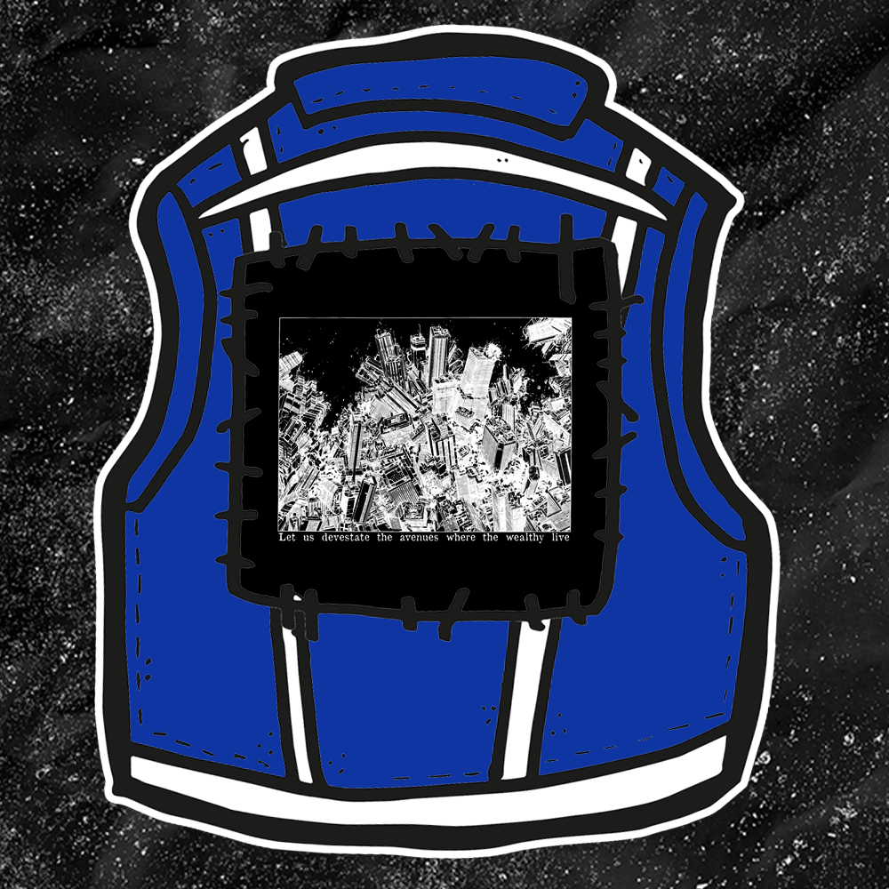 Akira - Let Us Desviste The Avenues Where The Weatherly Live - Backpatch