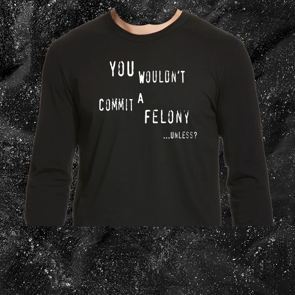 You Wouldn't Commit A Felony Unless...