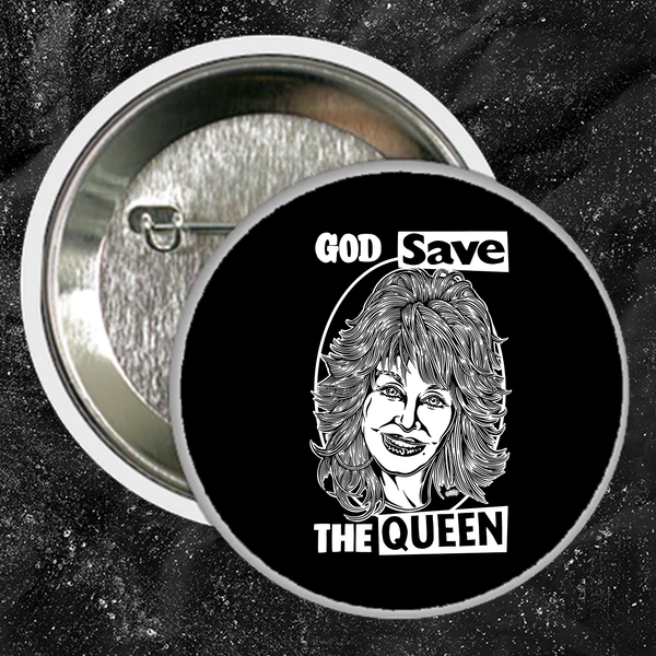 God Save The Queen - Buttons (1, 1.5, & 2.25 Inch)