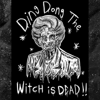 Margaret Thatcher Ding Dong The Witch Is Dead - Backpatch