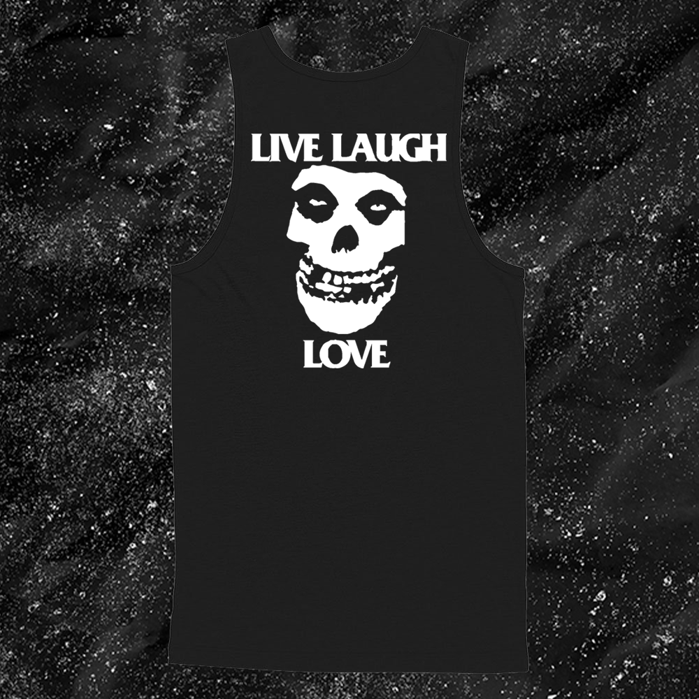 Live Laugh Love // Misfits Crimson Skull