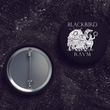 Blackbird Raum - Alex Krokus - Buttons (1, 1.5, & 2.25 Inch)
