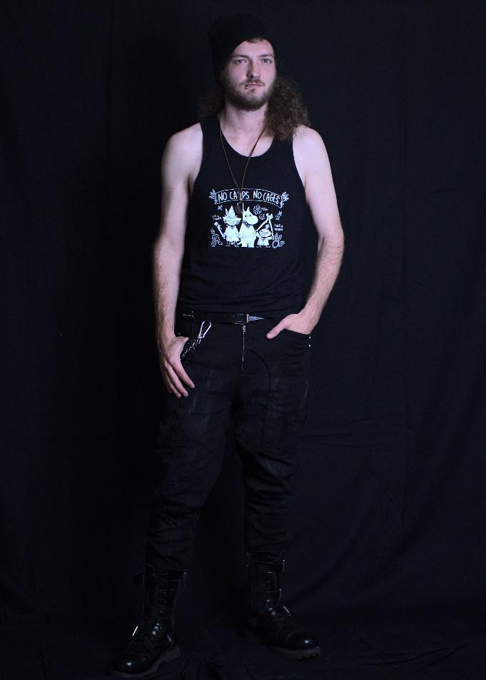 No Camps No Cages - Fuck A Border Fuck a Prison - Jonas Goonface