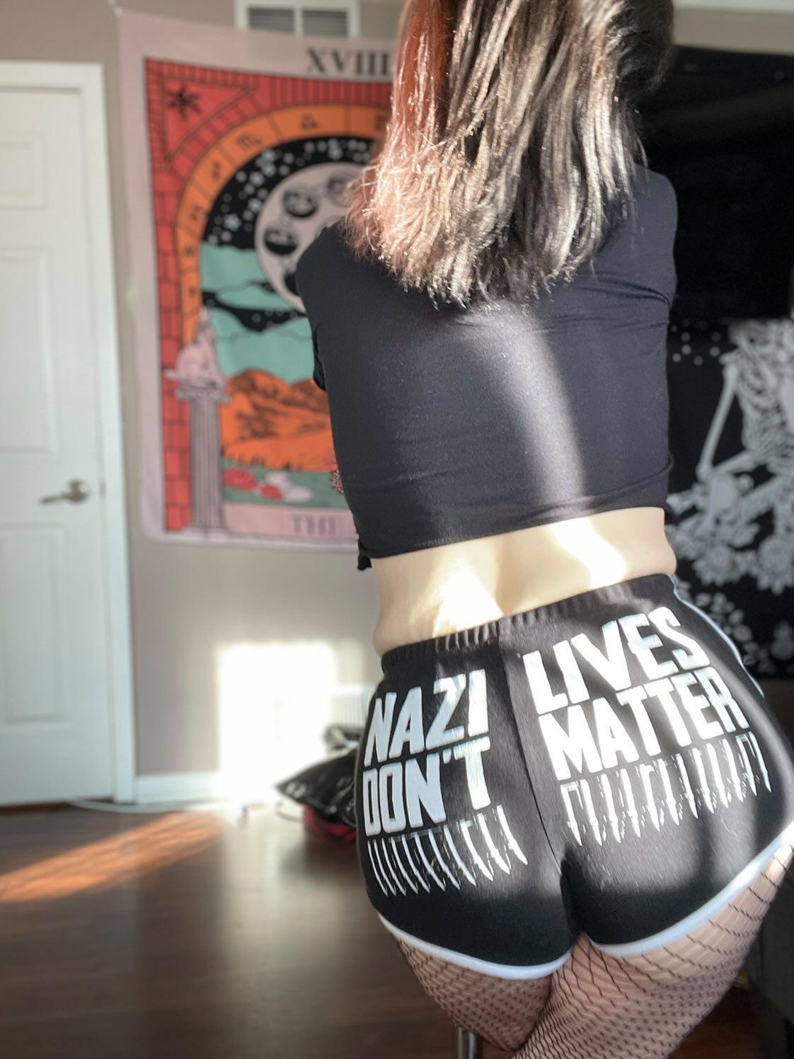 Nazi Lives Don't Matter - Booty Shorts
