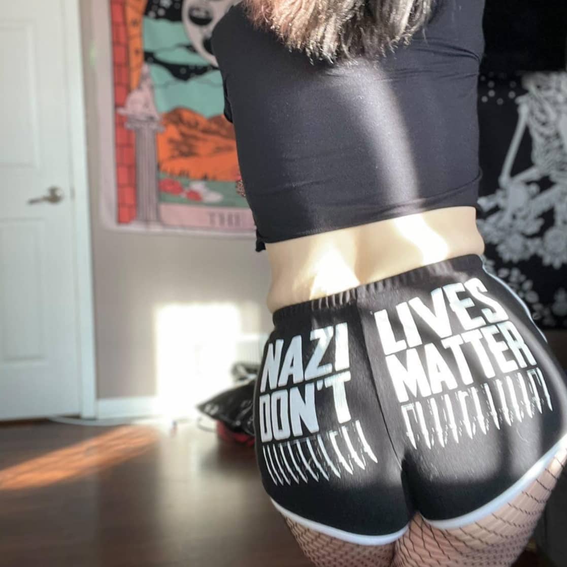 Nazi Lives Don't Matter - Booty Shorts
