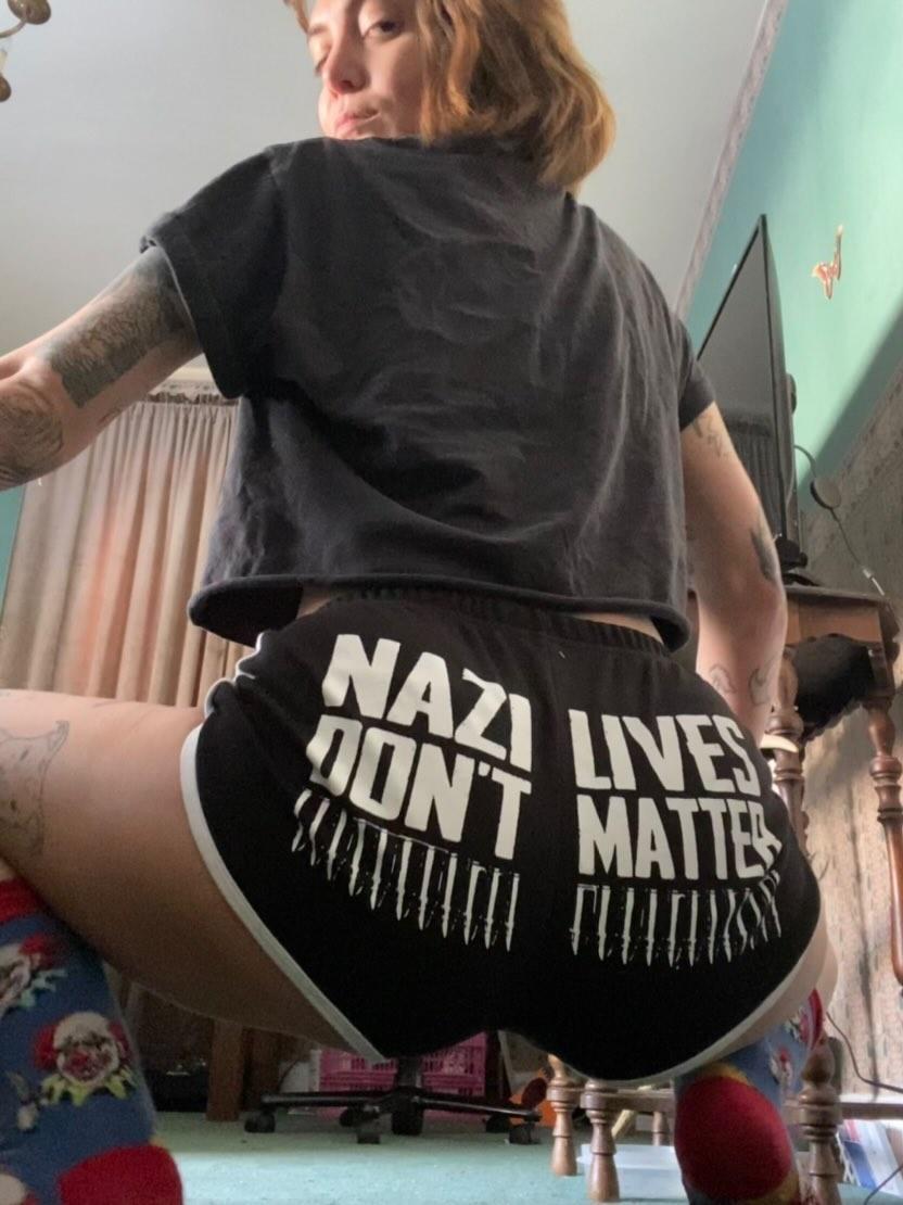Nazi Lives Don't Matter - Booty Shorts