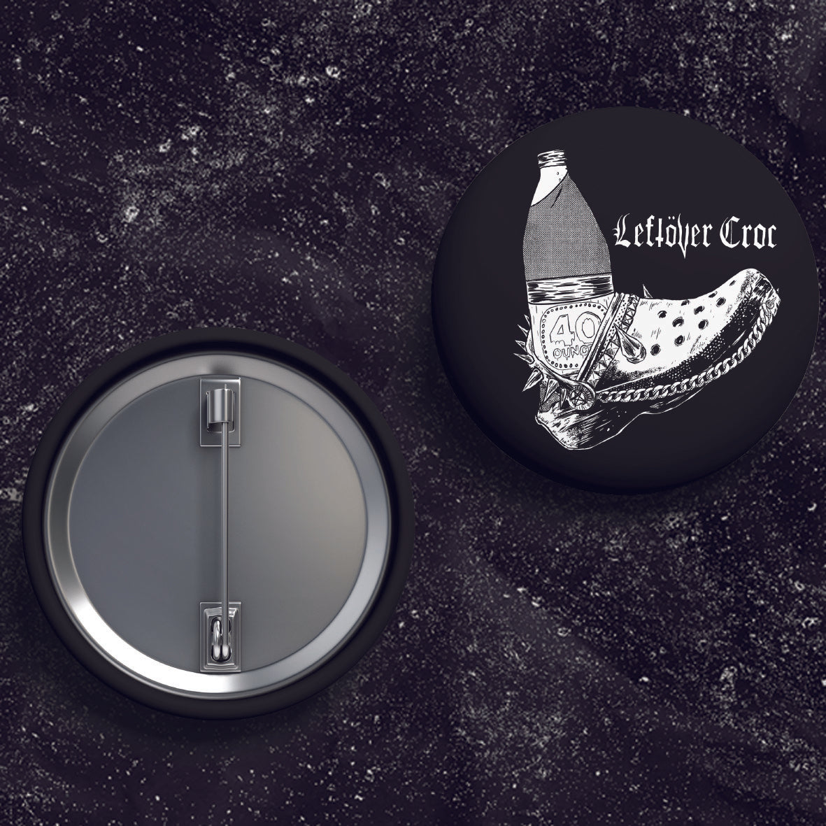 Leftöver Croc - Buttons (1, 1.5, & 2.25 Inch)